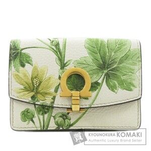 Salvatore Ferragamo flower motif leather Wallet